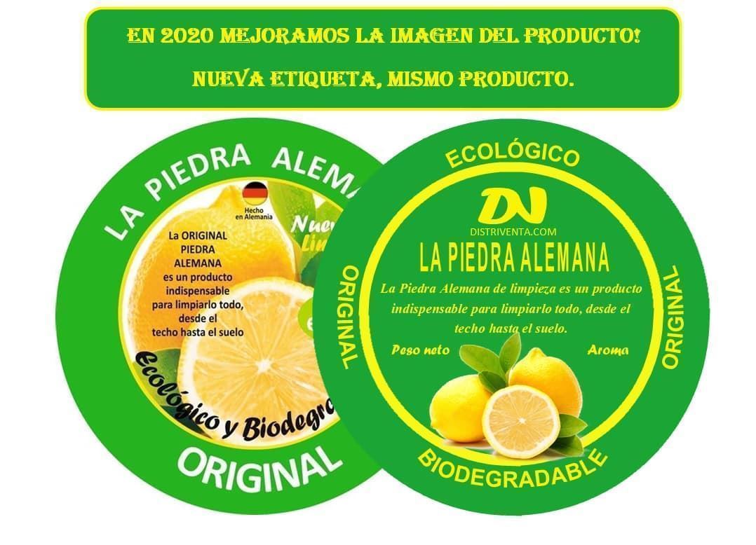 Pack de 3 Piedra Alemana + 3 Esponjas - Imagen 2