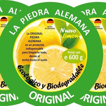 Pack de 6 Piedra Alemana + 6 Esponjas - Imagen 1