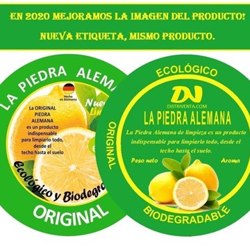 Pack de 6 Piedra Alemana + 6 Esponjas - Imagen 2